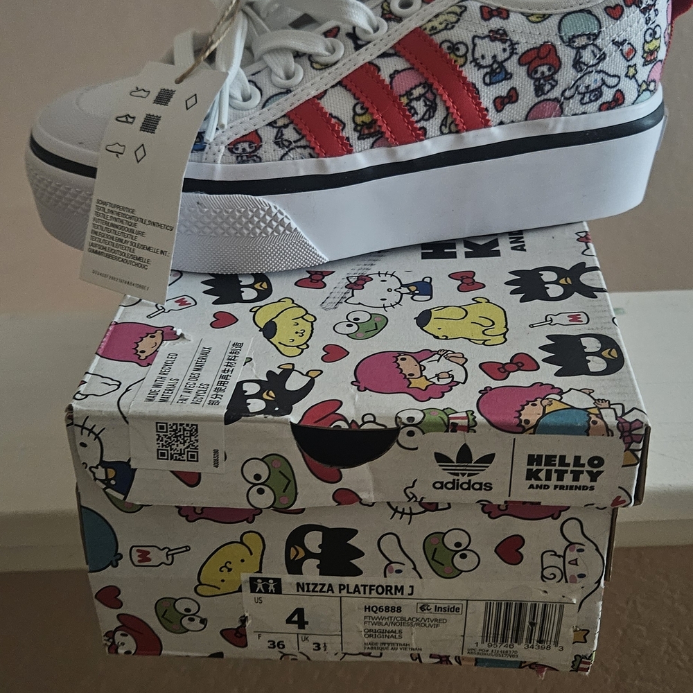 Adidas Hello Kitty Platform Sneakers